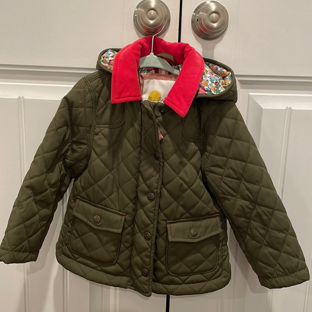 Mini Boden quilted jacket size 2-3